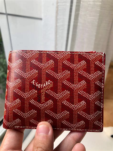 goyard wallet pricing